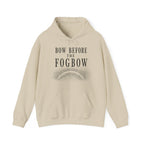 Bow Before the Fogbow Hoodie in Sand