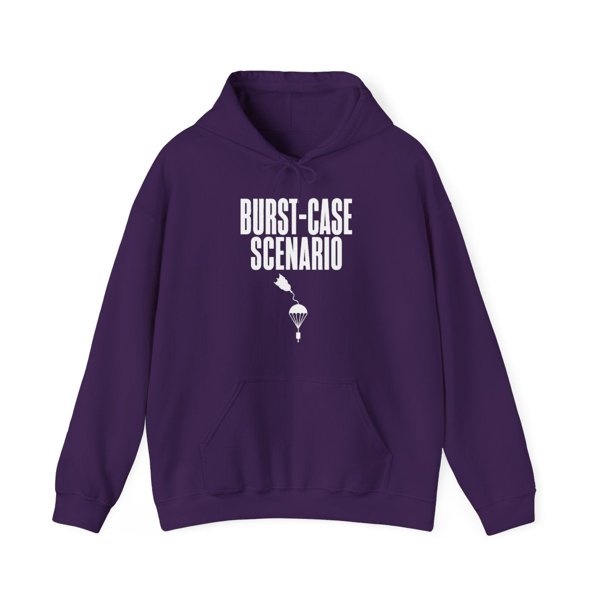 Burst-case Scenario Hoodie in Purple