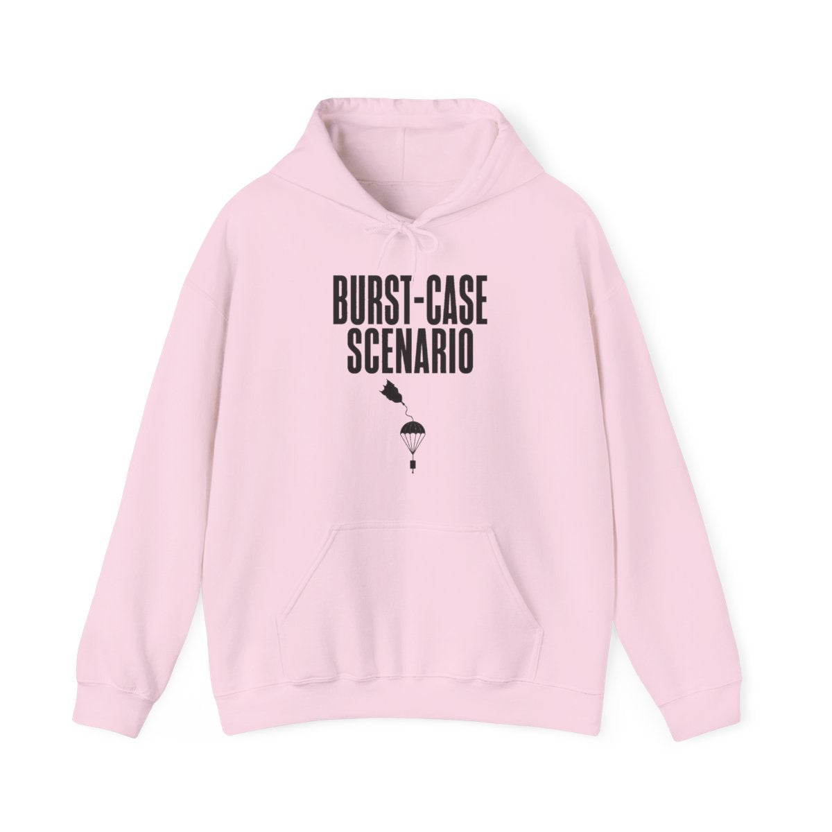 Burst-case Scenario Hoodie in Light Pink