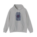 Central Pressure Peripheral Problems Hoodie in Sport Grey
