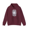 Central Pressure Peripheral Problems Hoodie in Maroon