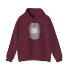Central Pressure Peripheral Problems Hoodie in Maroon