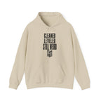 Cleaned Leveled Still Weird Hoodie in Sand