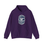 Cloud and Clear Hoodie in Purple