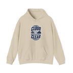 Cloud and Clear Hoodie in Sand