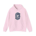 Cloud and Clear Hoodie in Light Pink