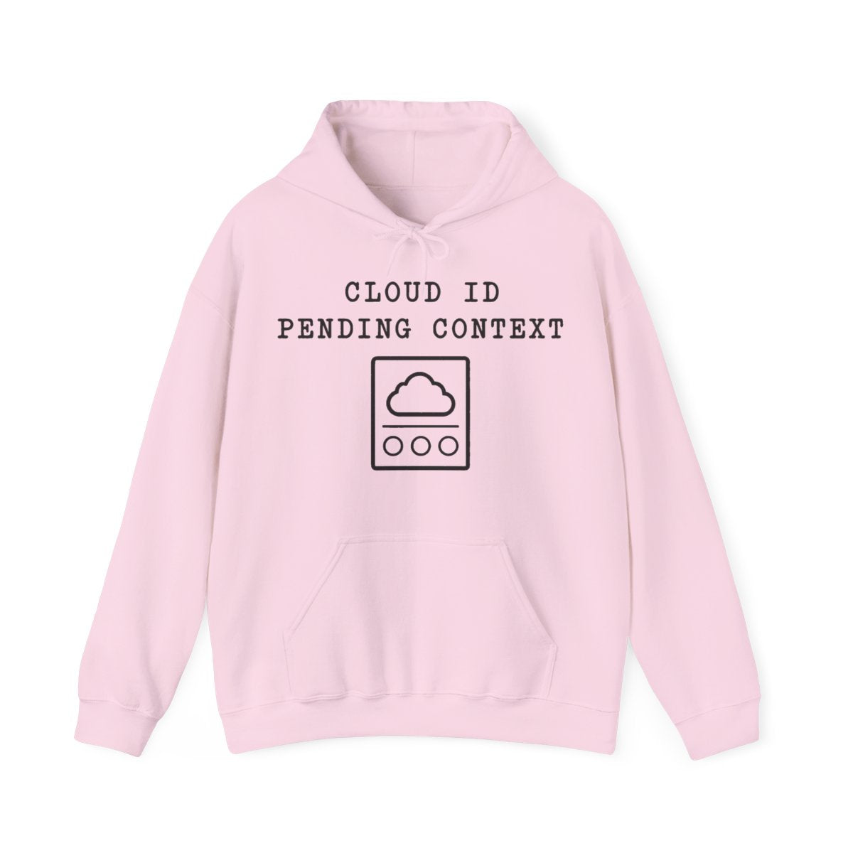 Cloud ID Pending Context Hoodie in Light Pink