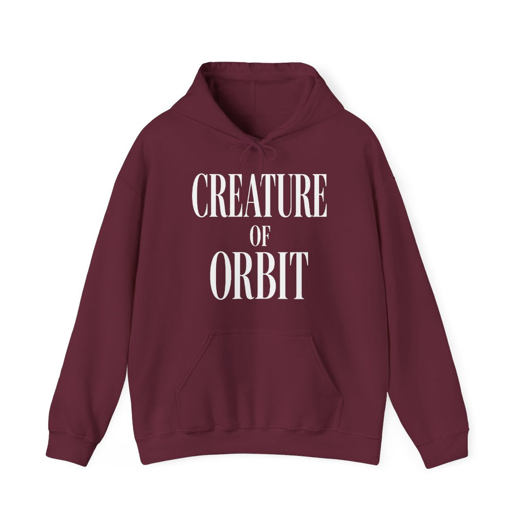 Creature of Orbit Hoodie in Maroon