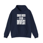 Currently Invested in an Invest Hoodie in Navy