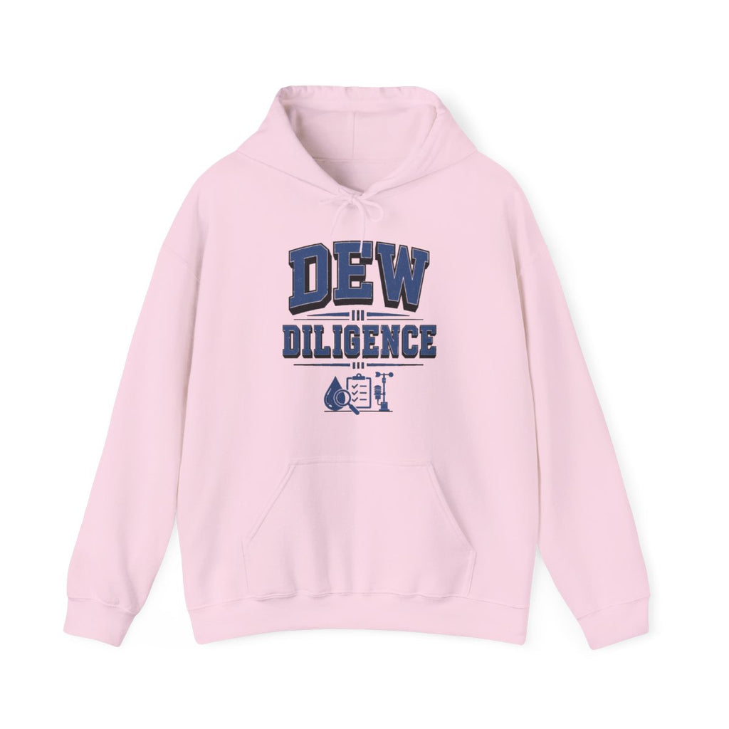 Dew Diligence Hoodie in Light Pink