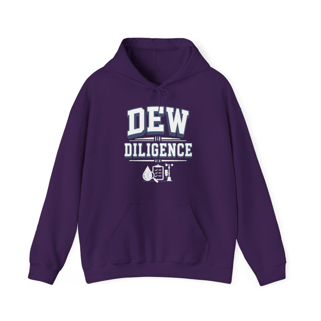 Dew Diligence Hoodie in Purple