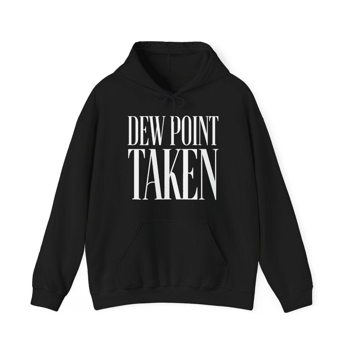 Dew Point Taken Hoodie in Black