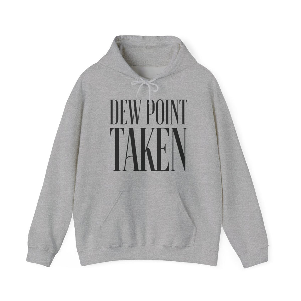 Dew Point Taken Hoodie in Sport Grey