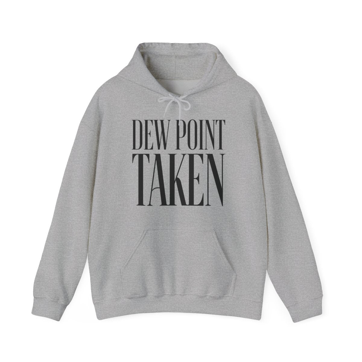 Dew Point Taken Hoodie in Sport Grey