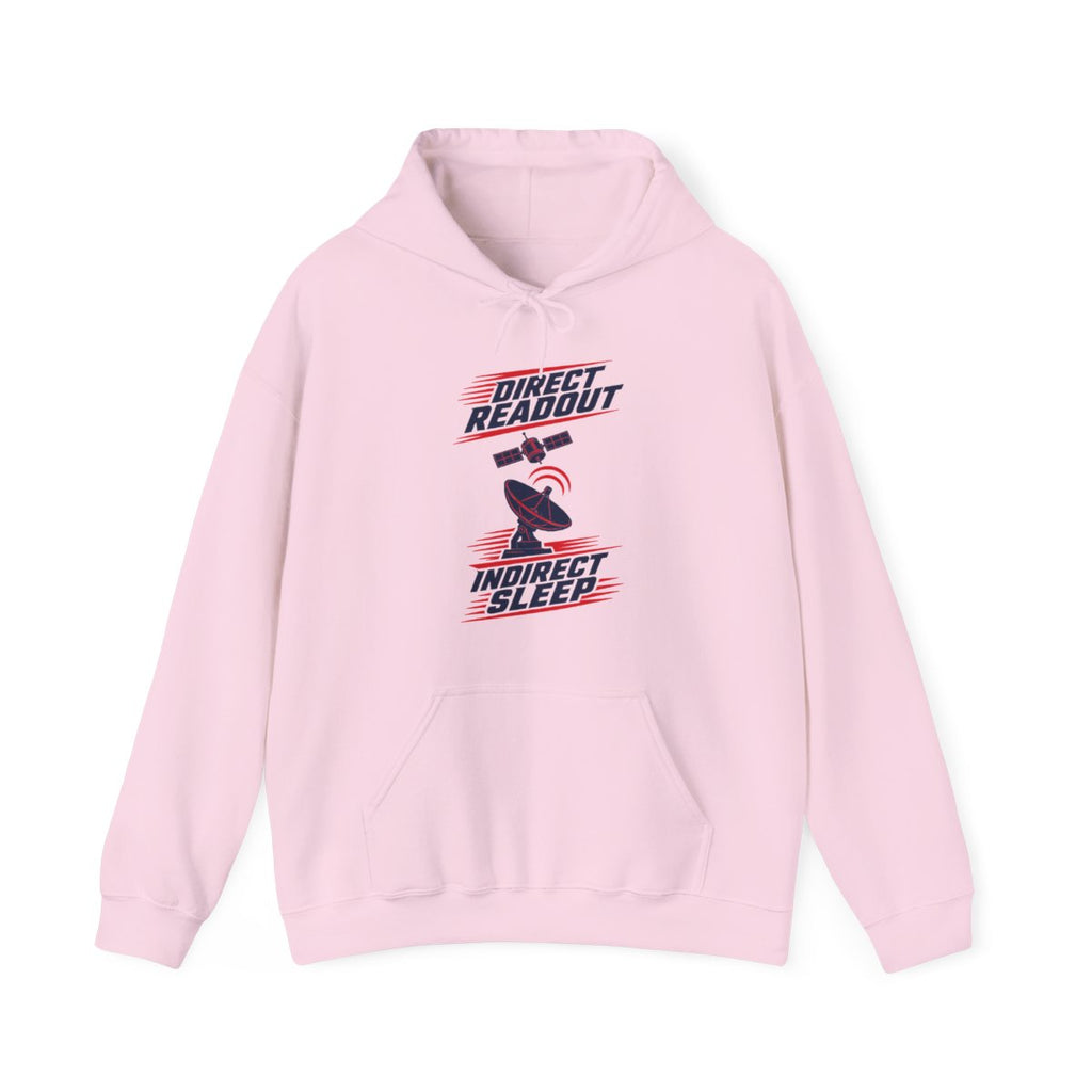 Direct Readout Indirect Sleep Hoodie in Light Pink