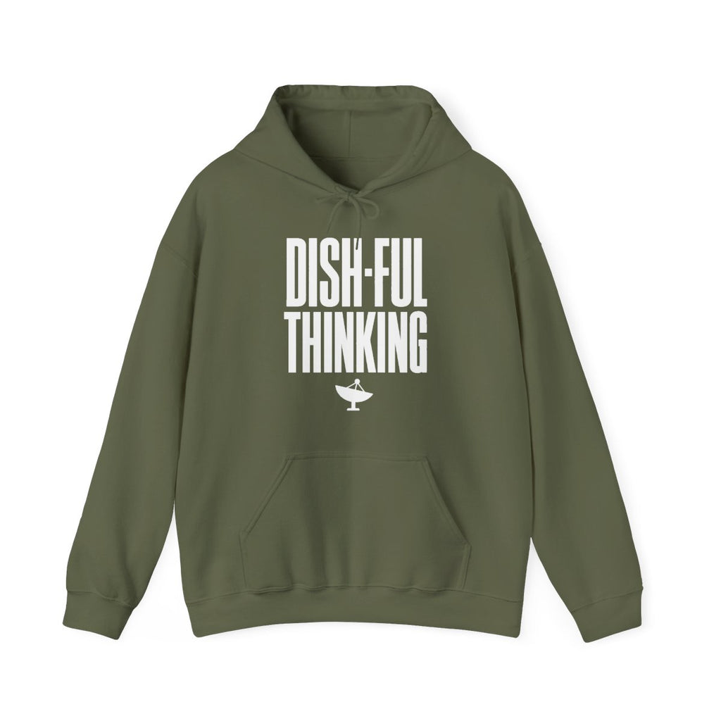 Dish-ful Thinking Hoodie in Military Green