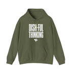 Dish-ful Thinking Hoodie in Military Green