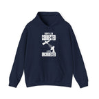 Doppler Corrected Life Uncorrected Hoodie in Navy