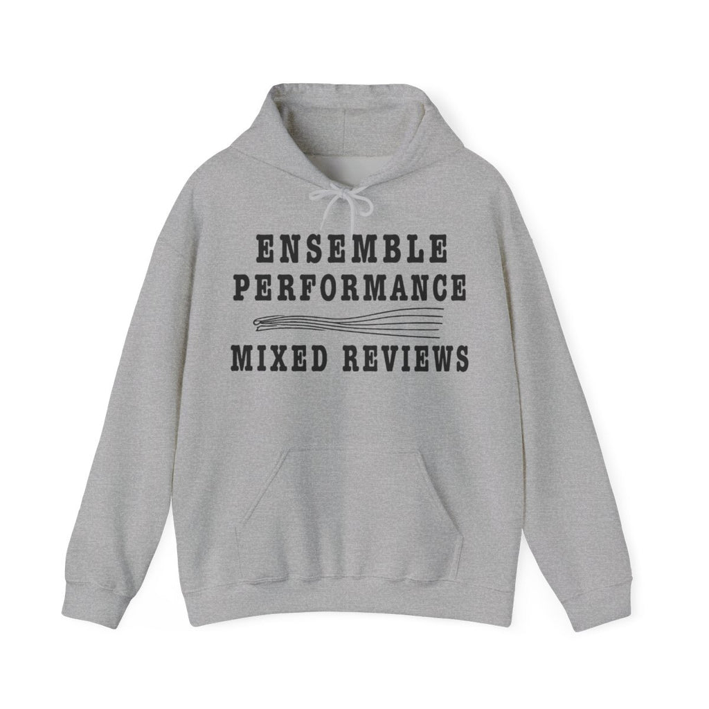 Ensemble Performance Mixed Reviews Hoodie in Sport Grey
