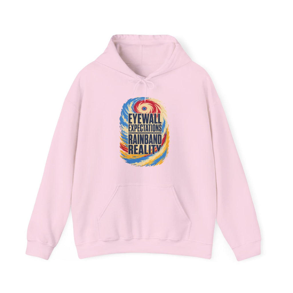 Eyewall Expectations Rainband Reality Hoodie in Light Pink