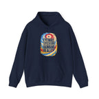 Eyewall Expectations Rainband Reality Hoodie in Navy