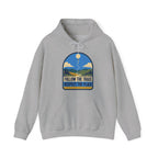 Follow the Trace Respect the Place Hoodie in Sport Grey