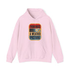 From Noise, a Weather Picture Hoodie in Light Pink