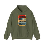 From Noise, a Weather Picture Hoodie in Military Green