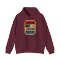 From Noise, a Weather Picture Hoodie in Maroon