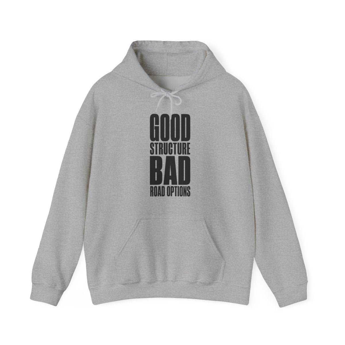 Good Structure Bad Road Options Hoodie in Sport Grey