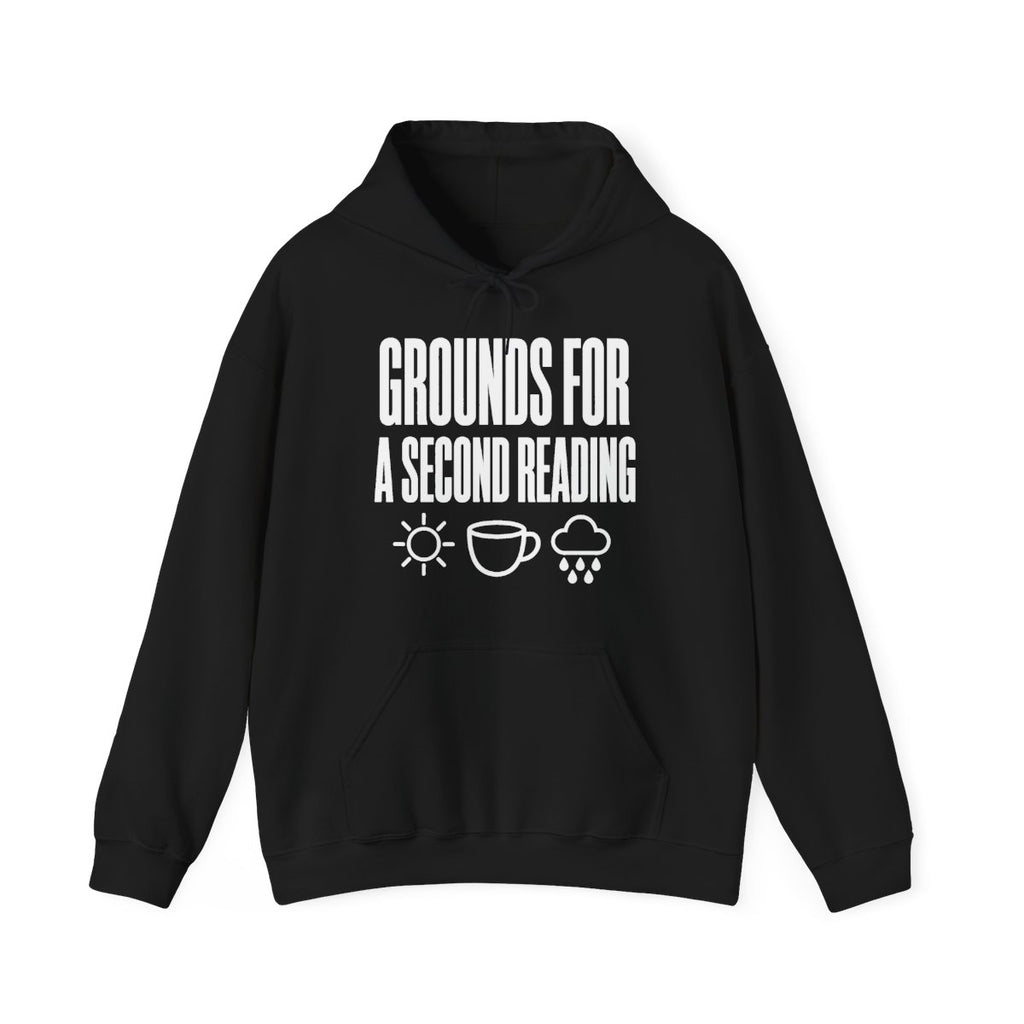 Grounds for a Second Reading Hoodie in Black