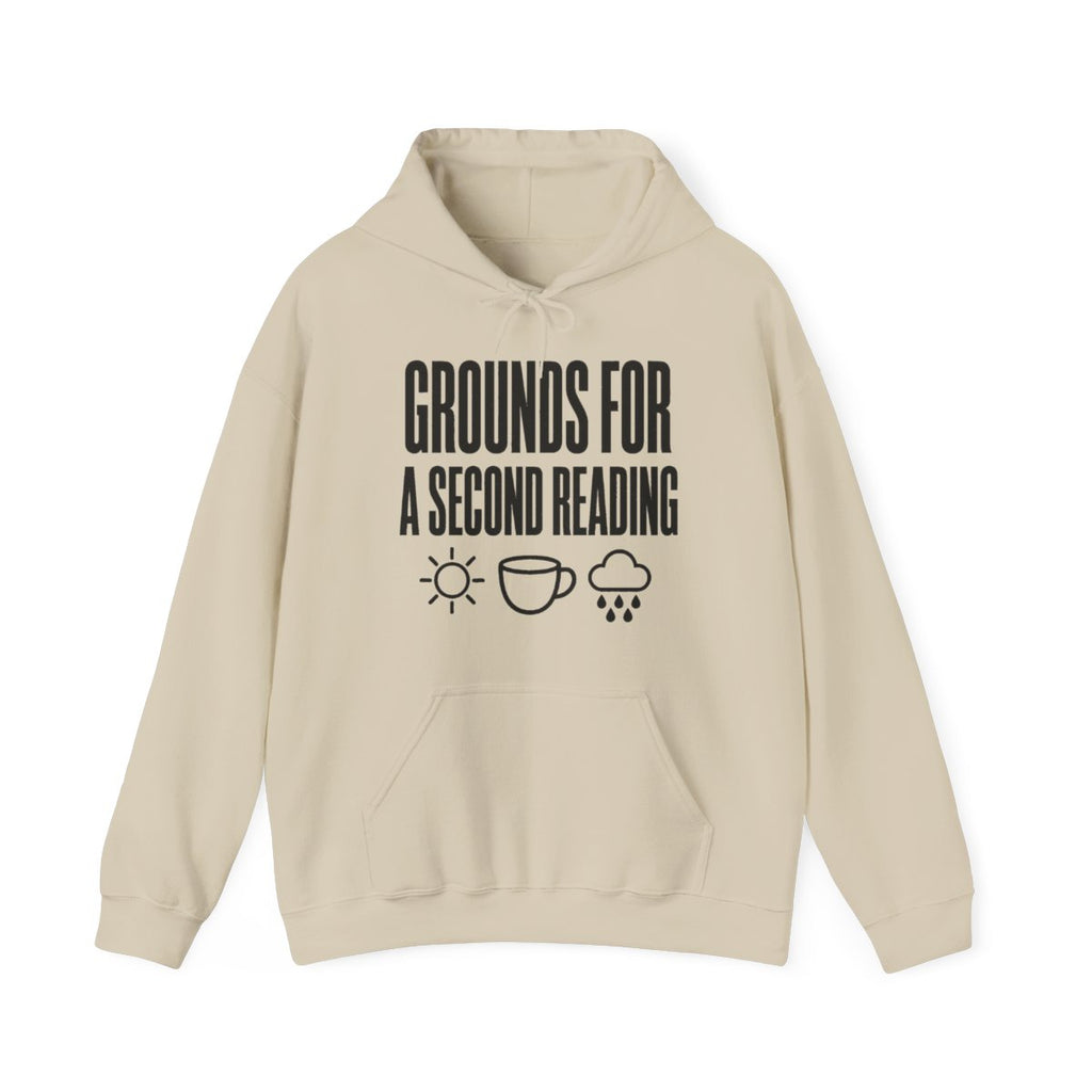 Grounds for a Second Reading Hoodie in Sand