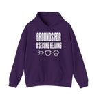 Grounds for a Second Reading Hoodie in Purple