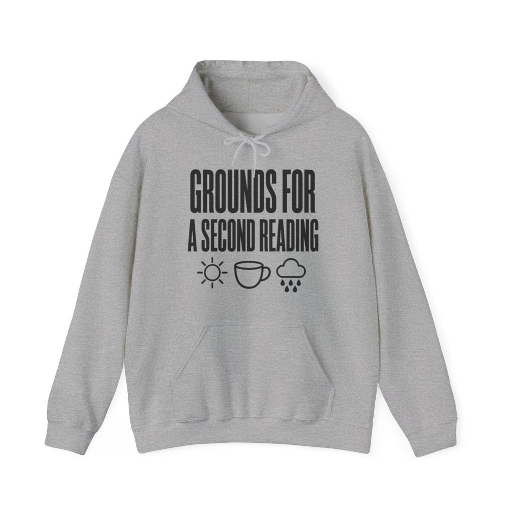 Grounds for a Second Reading Hoodie in Sport Grey