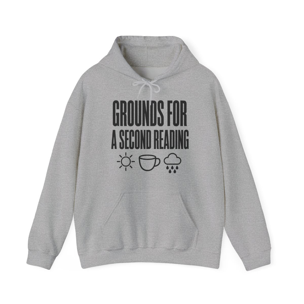 Grounds for a Second Reading Hoodie in Sport Grey