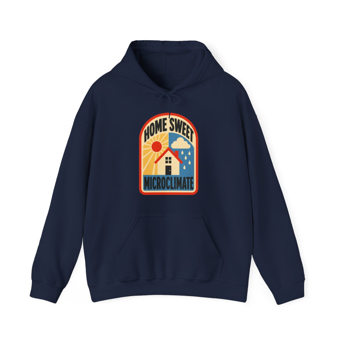 Home Sweet Microclimate Hoodie in Navy