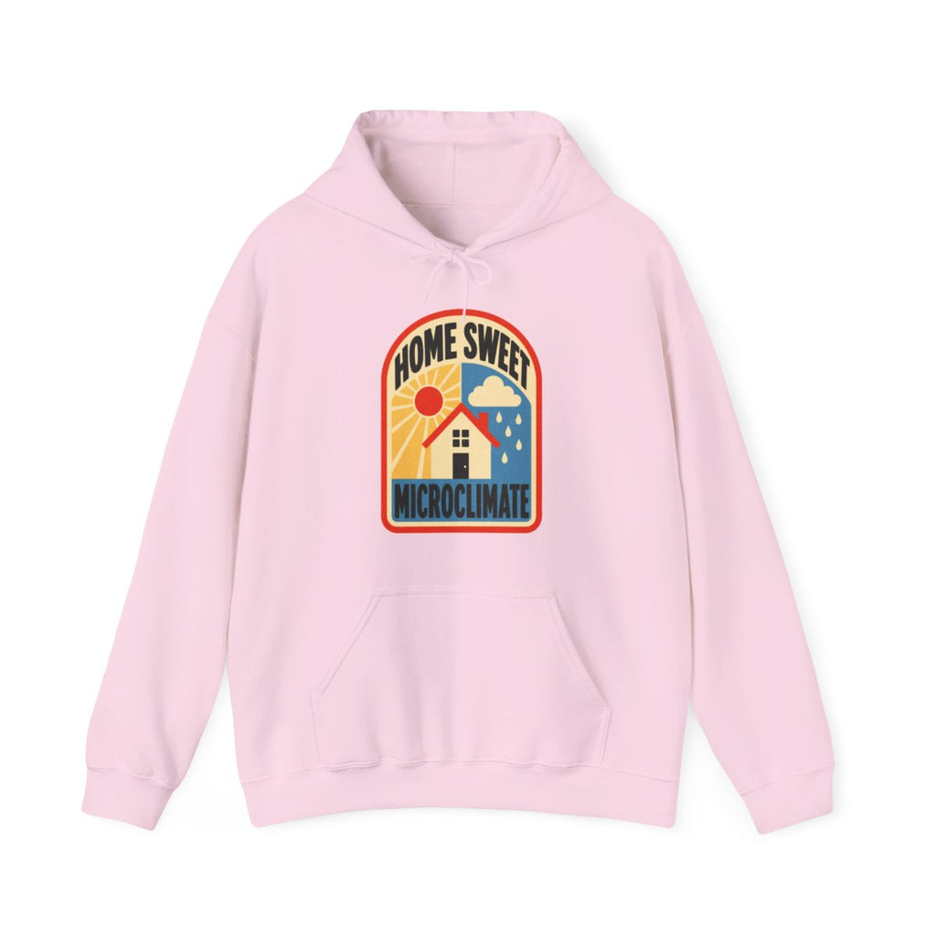 Home Sweet Microclimate Hoodie in Light Pink