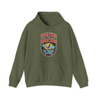 Horizon to Horizon No Pause Button Hoodie in Military Green