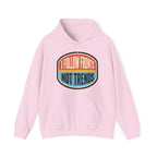 I Follow Fronts, Not Trends Hoodie in Light Pink