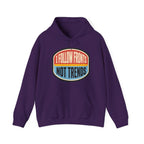I Follow Fronts, Not Trends Hoodie in Purple