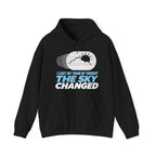 I Lost My Train of Thought The Sky Changed Hoodie in Black