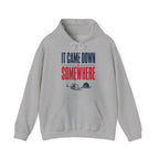 It Came Down Somewhere Hoodie in Sport Grey