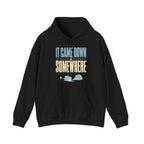 It Came Down Somewhere Hoodie in Black