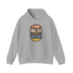 It's Not Small Talk If You Have a Surface Map Hoodie in Sport Grey