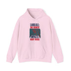 Landfall One Moment Impacts Many Hours Hoodie in Light Pink