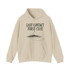 Last Contact, First Clue Hoodie in Sand