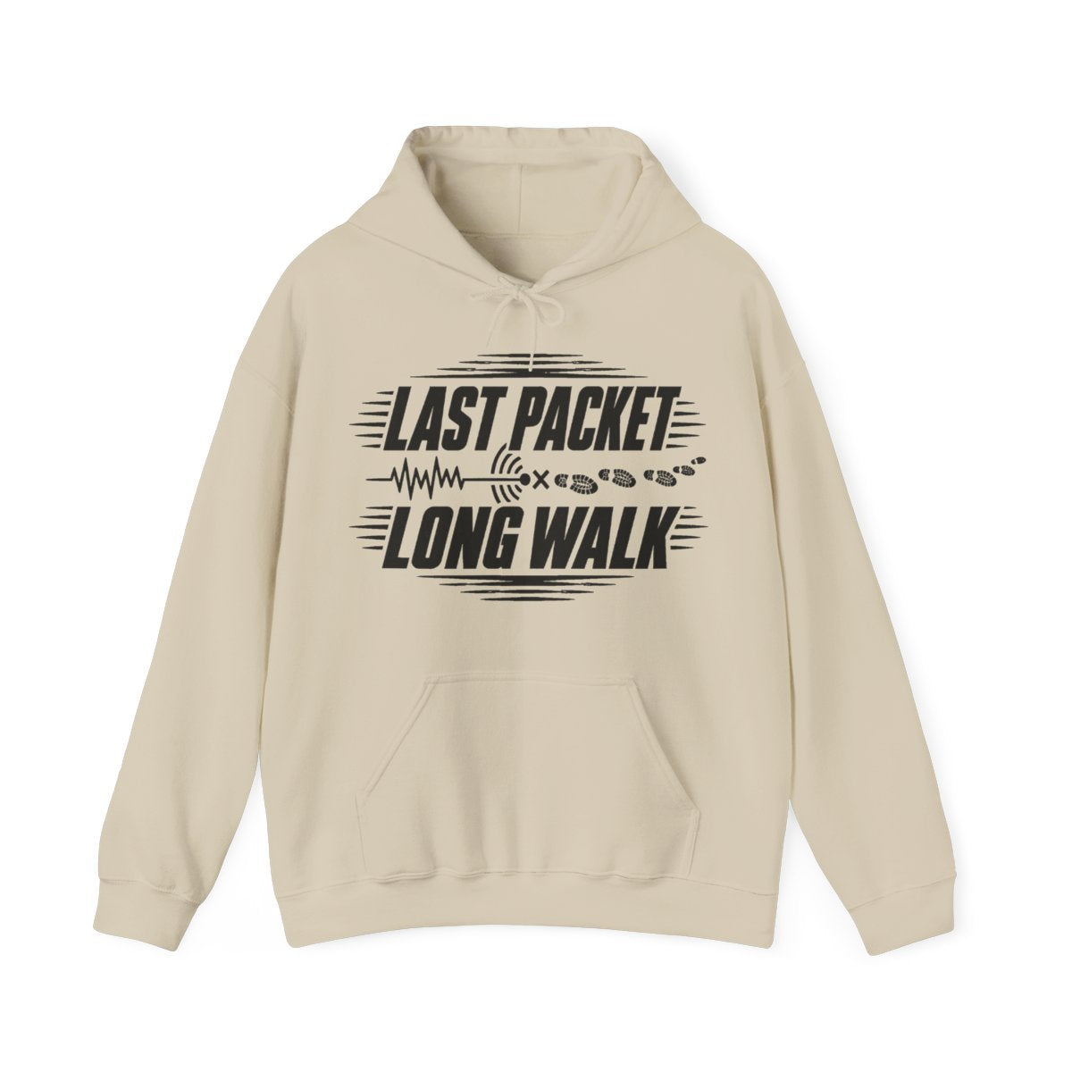 Last Packet Long Walk Hoodie in Sand