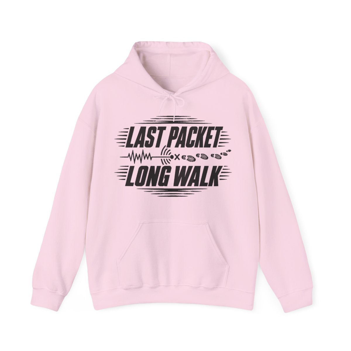 Last Packet Long Walk Hoodie in Light Pink