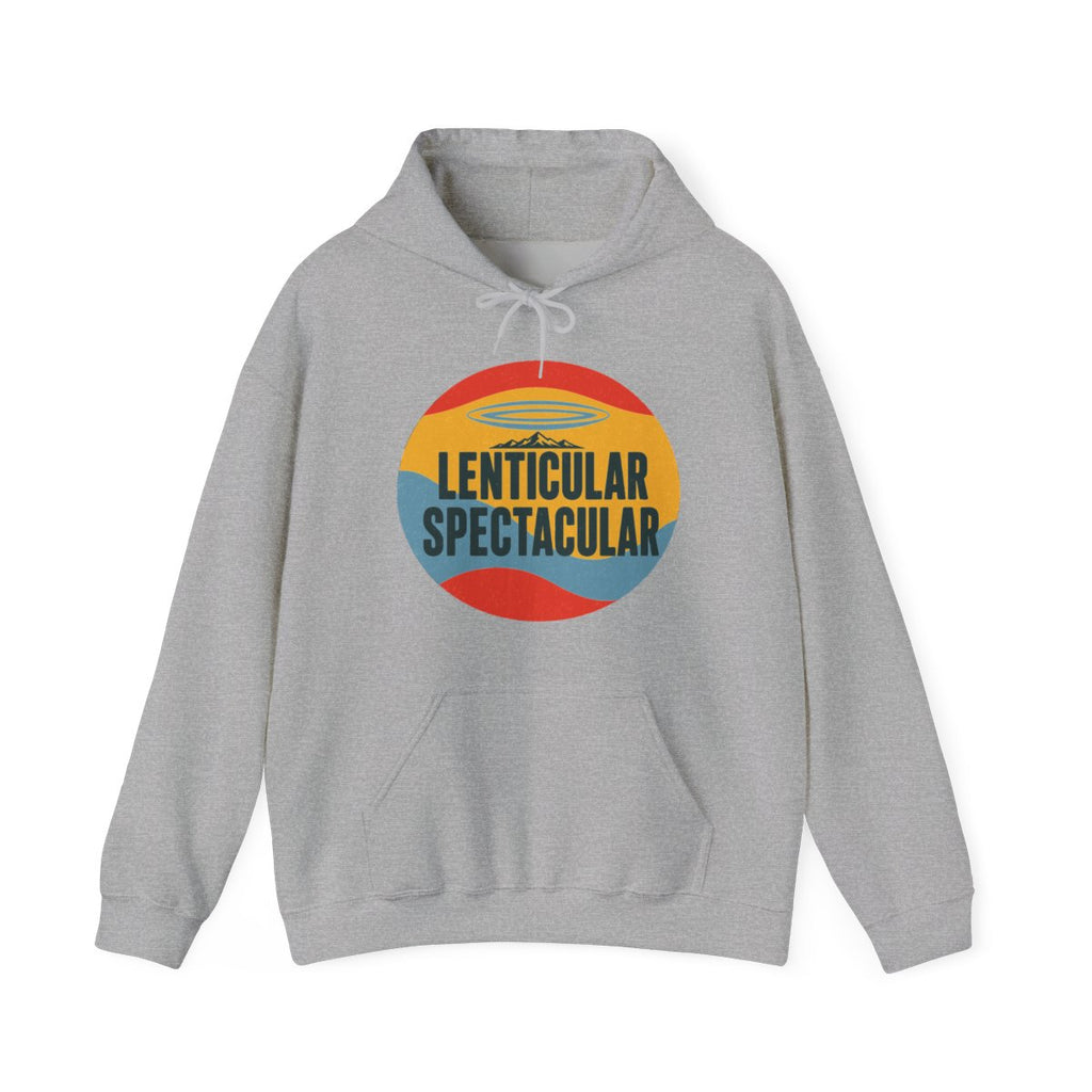 Lenticular Spectacular Hoodie in Sport Grey