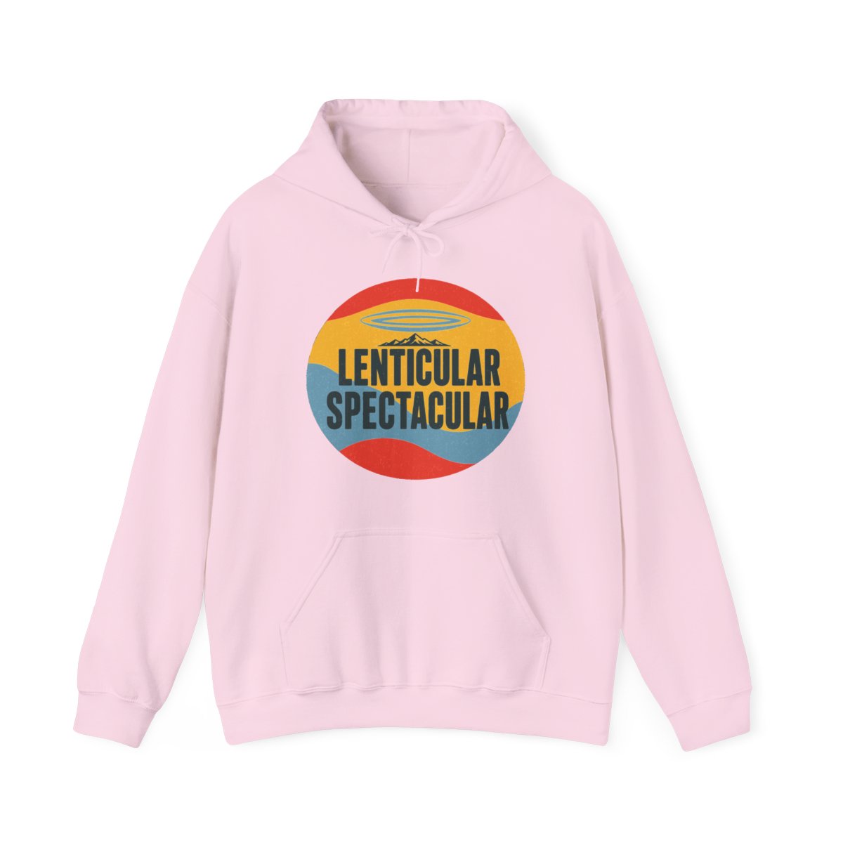 Lenticular Spectacular Hoodie in Light Pink